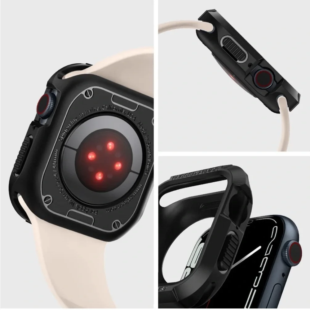 Spigen Rugged Armor Protector Designed for Apple Watch Case Series 40mm/41mm